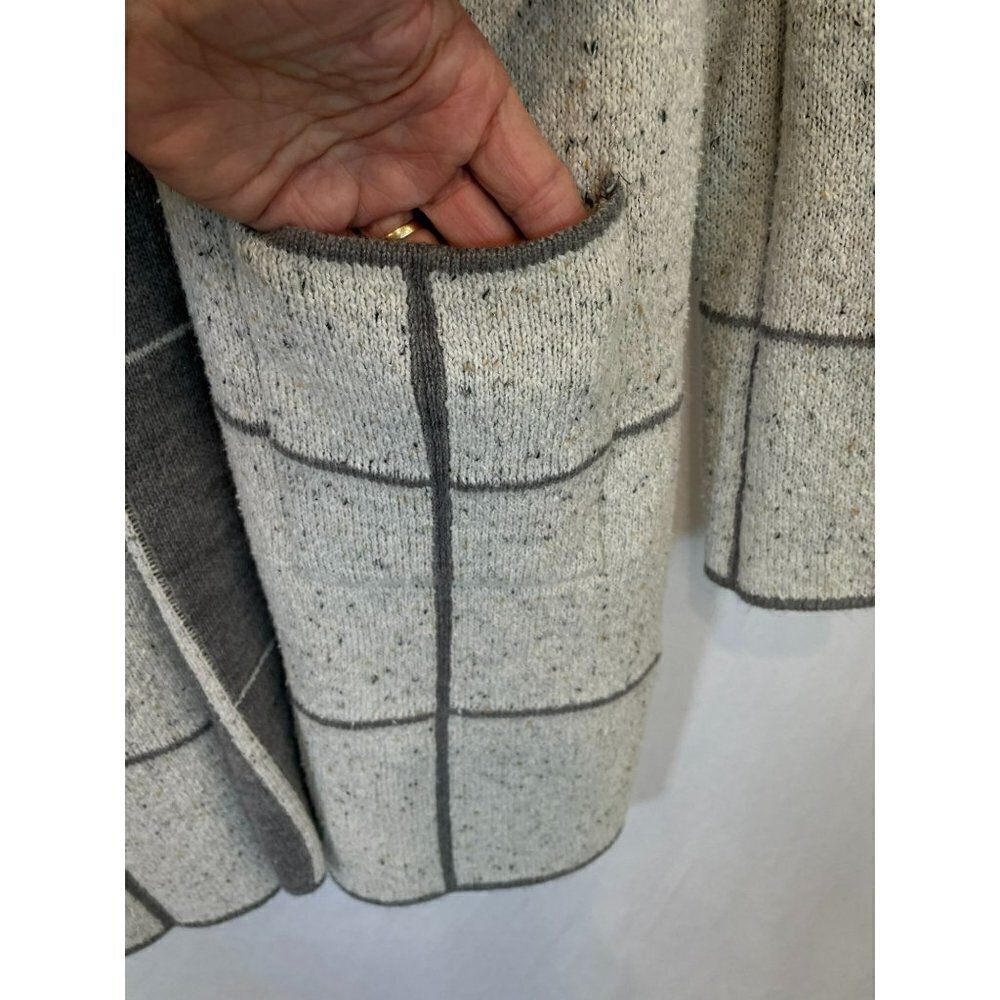 Apt. 9 Cardigan Sweater Open Front Tunic Length W… - image 5